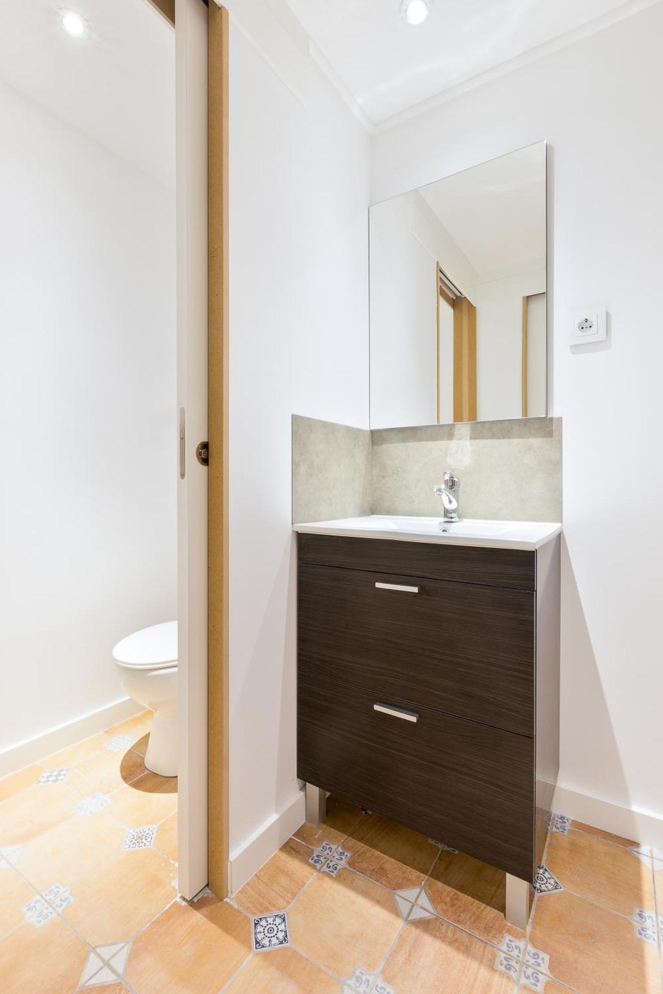 Dreibettzimmer mit eigenem Bad